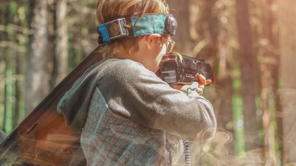Outdoor Laser Combat